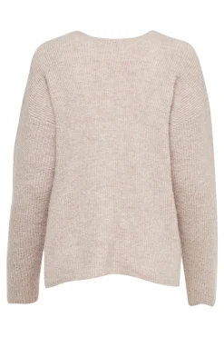 Only Jersey de canal&eacute; cuello pico^Mujer Jerséis Y Cárdigans