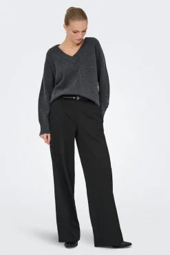 Only Jersey de cuello de pico^Mujer Jerséis Y Cárdigans|Basic Bar