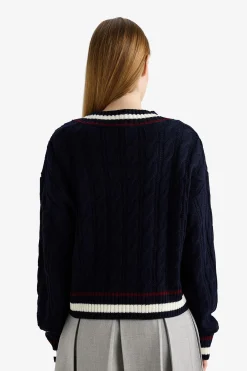 DeFacto Jersey de cuello pico^Mujer Jerséis Y Cárdigans