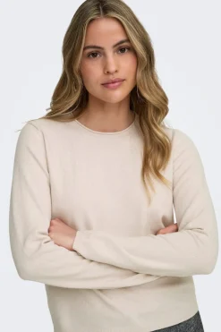 Only Jersey de cuello redondo^Mujer Jerséis Y Cárdigans|Basic Bar