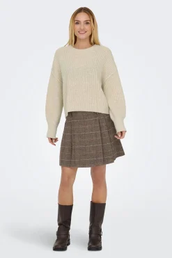 Only Jersey de cuello redondo^Mujer Jerséis Y Cárdigans|Basic Bar