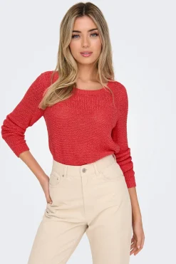 Only Jersey de cuello redondo^Mujer Jerséis Y Cárdigans