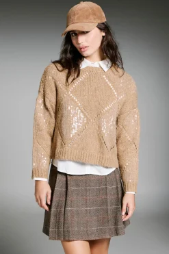 Only Jersey de lentejuelas^Mujer Jerséis Y Cárdigans