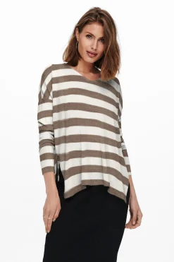 Only Jersey de manga larga y cuello pico^Mujer Jerséis Y Cárdigans