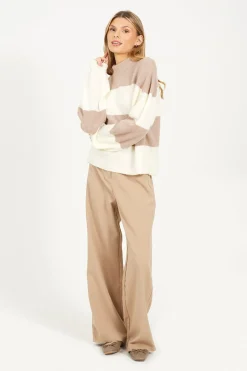 Brave Soul Jersey de punto a rayas^Mujer Jerséis Y Cárdigans