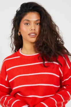 Brave Soul Jersey de punto a rayas^Mujer Jerséis Y Cárdigans