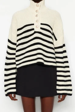 Trendyol Jersey de punto a rayas^Mujer Jerséis Y Cárdigans