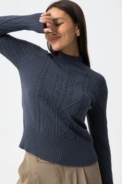 Tiffosi Jersey de punto trenzado^Mujer Jerséis Y Cárdigans