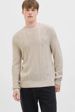 JJ REBEL Jersey de punto trenzado^Hombre Jerséis Y Cárdigans