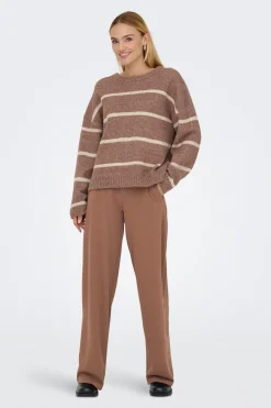 Only Jersey de rayas^Mujer Jerséis Y Cárdigans