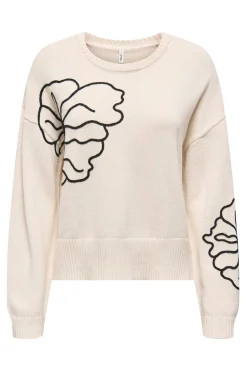 Only Jersey detalle bordados^Mujer Jerséis Y Cárdigans