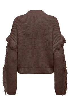 Only Jersey detalle flecos^Mujer Jerséis Y Cárdigans