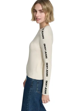 DKNY Jersey detalle logo^Mujer Jerséis Y Cárdigans