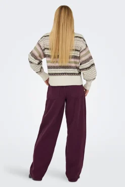 Only Jersey estampado jaquard^Mujer Jerséis Y Cárdigans