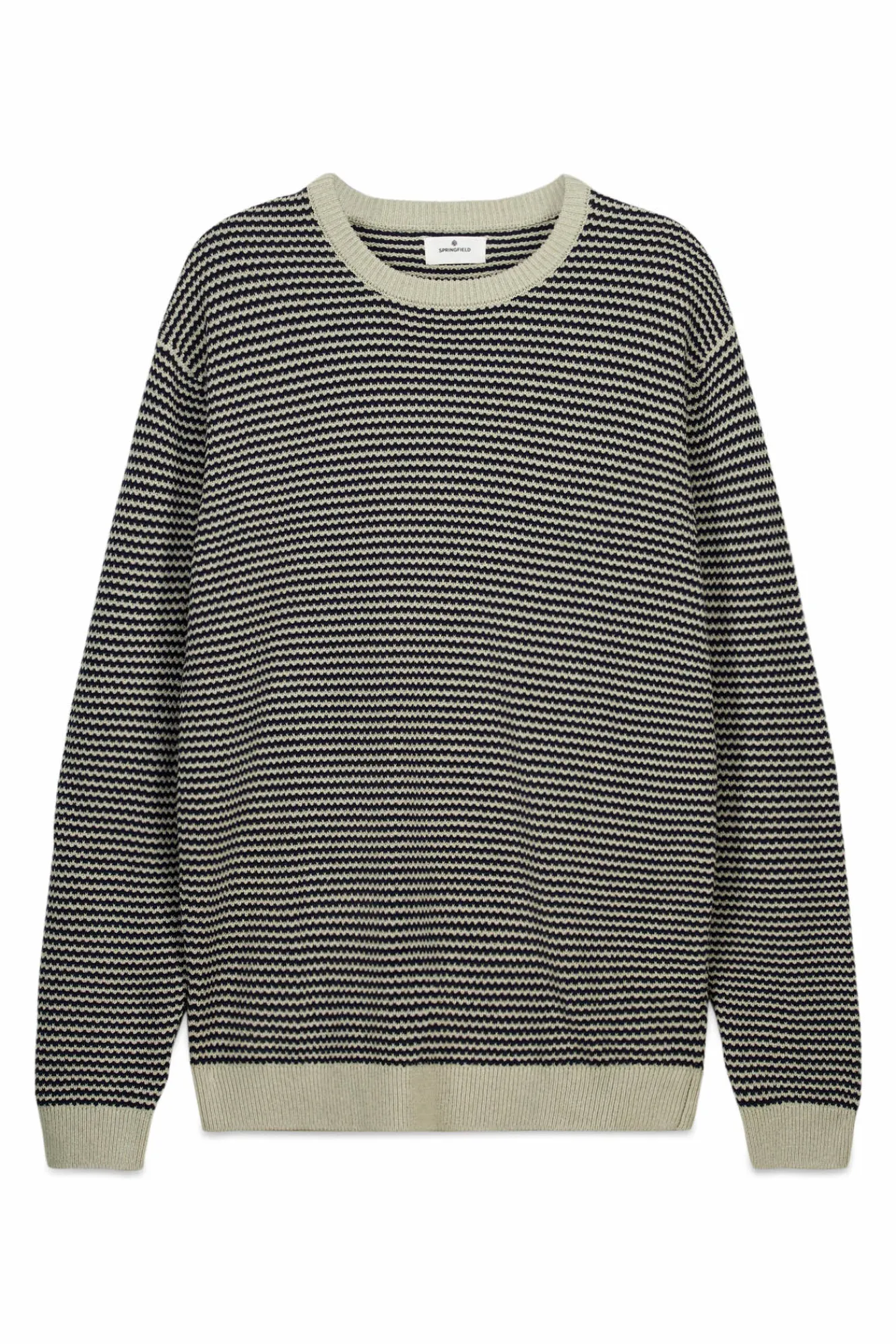 Springfield Jersey estructura bicolor^Hombre Jerséis Y Cárdigans