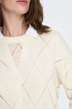 Only Jersey estructura manga larga^Mujer Jerséis Y Cárdigans