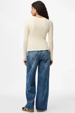 Pieces Jersey fino ajustado^Mujer Jerséis Y Cárdigans