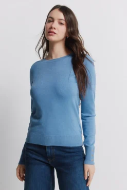 Springfield Jersey fino botones pu&ntilde;os^Mujer Jerséis Y Cárdigans