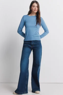 Springfield Jersey fino botones pu&ntilde;os^Mujer Jerséis Y Cárdigans