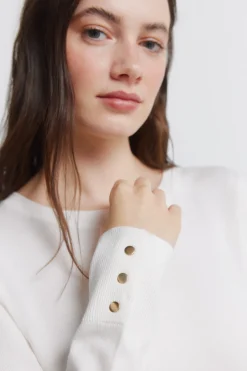 Springfield Jersey fino botones pu&ntilde;os^Mujer Jerséis Y Cárdigans