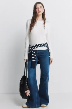 Springfield Jersey fino botones pu&ntilde;os^Mujer Jerséis Y Cárdigans