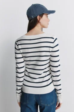 Springfield Jersey fino botones pu&ntilde;os^Mujer Jerséis Y Cárdigans