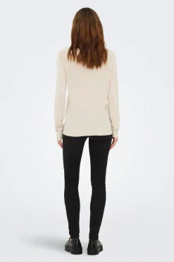 Only Jersey fino cuello de pico^Mujer Jerséis Y Cárdigans