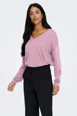 JDY Jersey fino cuello pico^Mujer Jerséis Y Cárdigans