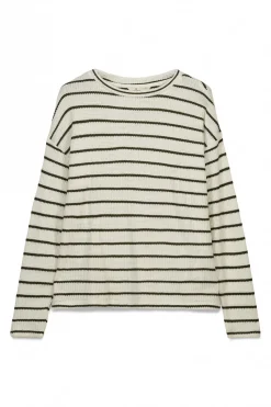 Springfield Jersey fino manga larga rayas^Mujer Jerséis Y Cárdigans