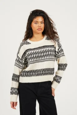 Brave Soul Jersey jacquard oversized^Mujer Jerséis Y Cárdigans