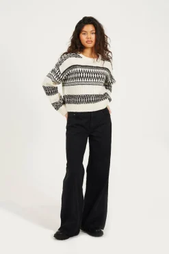 Brave Soul Jersey jacquard oversized^Mujer Jerséis Y Cárdigans