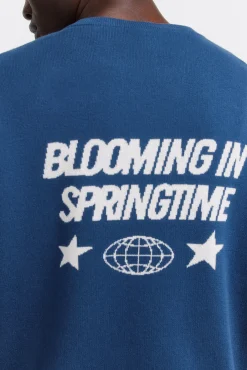 Springfield Jersey jacquard texto^Hombre Jerséis Y Cárdigans