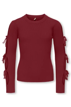 Only Girls Jersey lazos manga ni&ntilde;a^Niños Jerséis