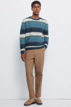 Springfield Jersey multiraya estructura^Hombre Jerséis Y Cárdigans