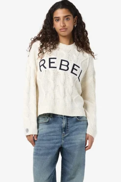 Noisy May Jersey ochos bordado college^Mujer Jerséis Y Cárdigans