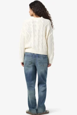 Noisy May Jersey ochos bordado college^Mujer Jerséis Y Cárdigans