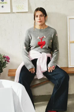 Springfield Jersey pétalos^Mujer Jerséis Y Cárdigans