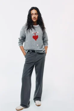 Springfield Jersey p&eacute;talos^Mujer Jerséis Y Cárdigans