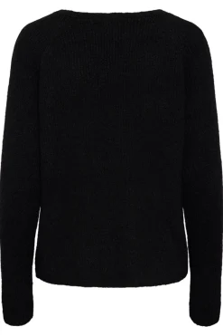 Pieces Jersey pico b&aacute;sico^Mujer Jerséis Y Cárdigans|Basic Bar