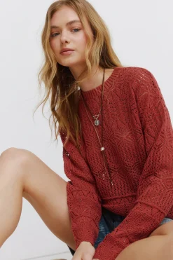 Springfield Jersey pointelle^Mujer Jerséis Y Cárdigans