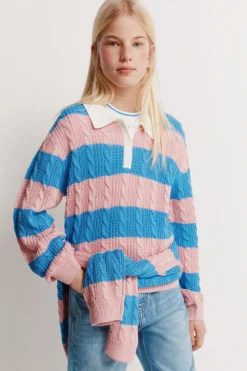 Springfield Kids Jersey polo rayas niña^Niños Jerséis