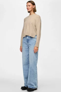 Pieces Jersey punto b&aacute;sico^Mujer Jerséis Y Cárdigans|Basic Bar