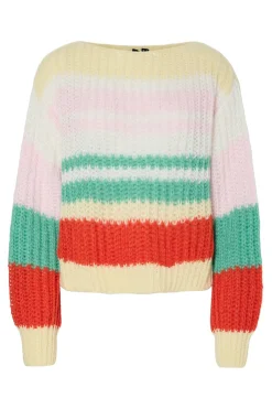 Pieces Jersey punto colores^Mujer Jerséis Y Cárdigans