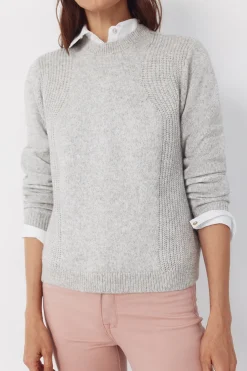 Cortefiel Jersey punto combinado^Mujer Jerséis Y Cárdigans