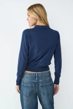 Balmohk Jersey punto cuello polo^Mujer Polos|Basic Bar