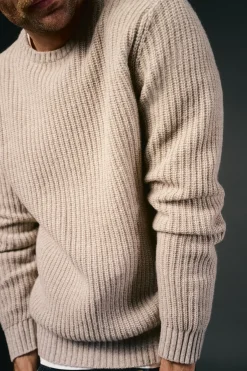 OOTO Jersey punto perlado lana^Hombre Jerséis Y Cárdigans