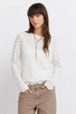 Springfield Jersey punto pointelle^Mujer Jerséis Y Cárdigans