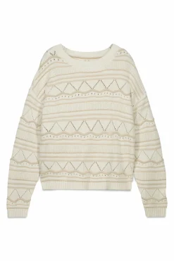 Springfield Jersey punto pointelle^Mujer Jerséis Y Cárdigans