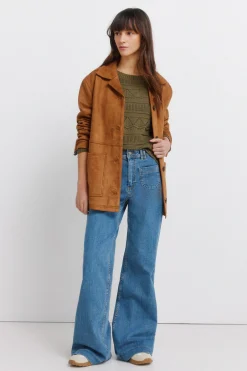 Springfield Jersey punto pointelle^Mujer Jerséis Y Cárdigans