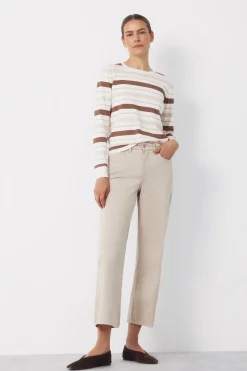 Cortefiel Jersey punto rayas^Mujer Jerséis Y Cárdigans